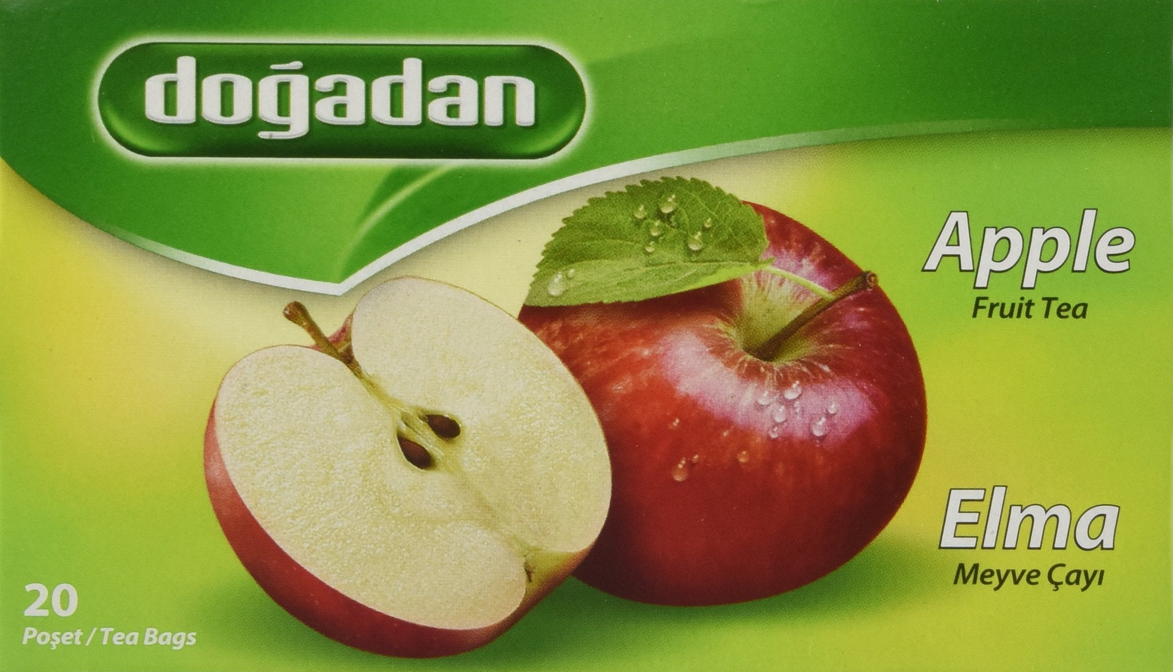dogadan Apple Apple Fruit Tea 20 Tea Bags